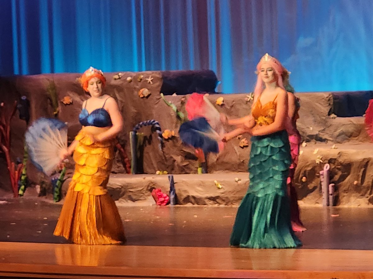 Catch The Little Mermaid this weekend! Fantastic vocals, music, and costumes!