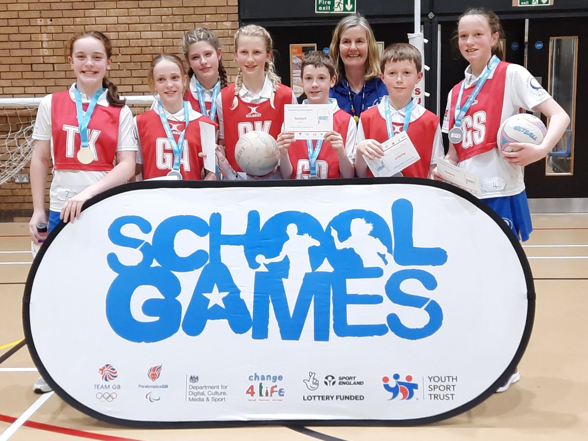 Huge congratulations to <a href="/QuintaPrimary/">TheQuinta</a> who were silver medalists in the <a href="/CWSchoolGames/">Cheshire School Games</a> high five netball County finals! Some fantastic play and only losing to one team, who were the overall winners 🏆 👏 👍 #teamwork #determination