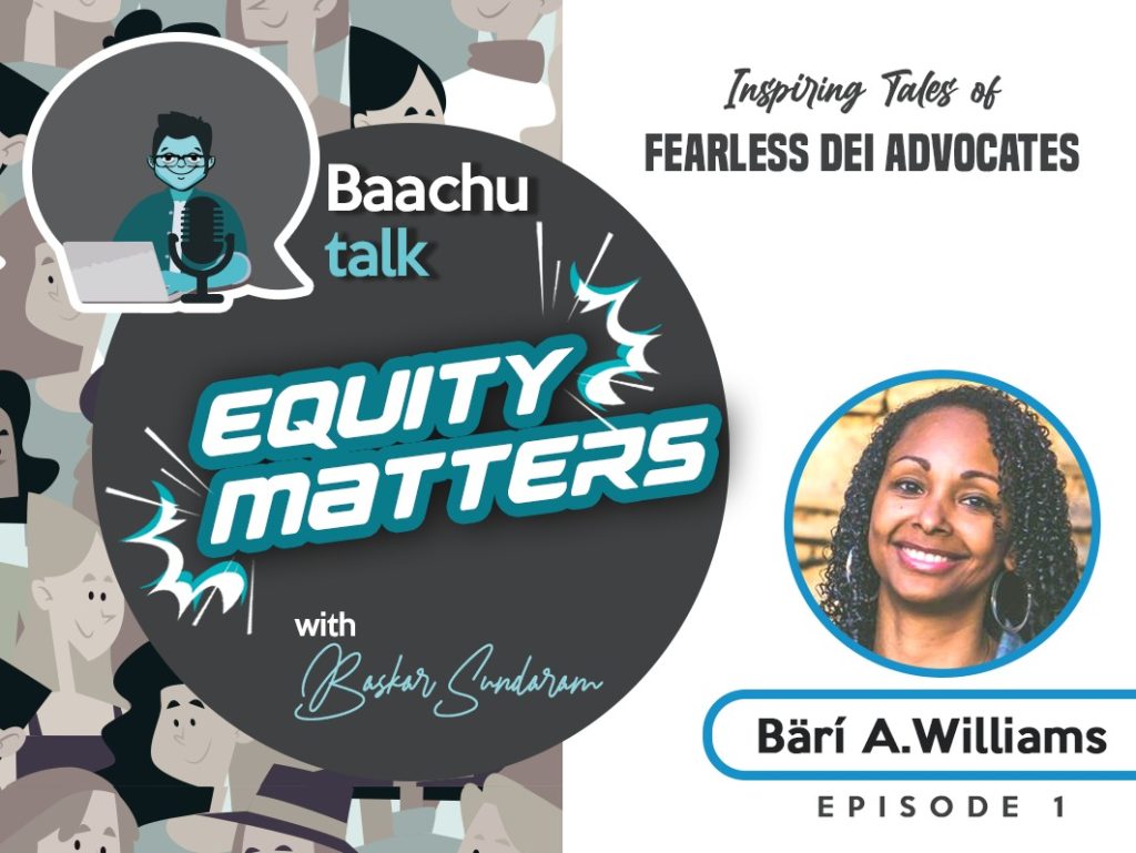 Baachu (@baachuworks) on Twitter photo 🚀 The first episode of #BaachuTalkEquityMatters is here! Our guest is <a href="/BariAWilliams/">Bärí A. Williams, Esq.</a>. This conversation is a must-listen for anyone passionate about diversity and inclusion in tech. Don't just take our word for it - listen for yourself!
baachu.com/baachu-talk-eq…
#DEI #diversity 🚀 The first episode of #BaachuTalkEquityMatters is here! Our guest is <a href="/BariAWilliams/">Bärí A. Williams, Esq.</a>. This conversation is a must-listen for anyone passionate about diversity and inclusion in tech. Don't just take our word for it - listen for yourself!
baachu.com/baachu-talk-eq…
#DEI #diversity