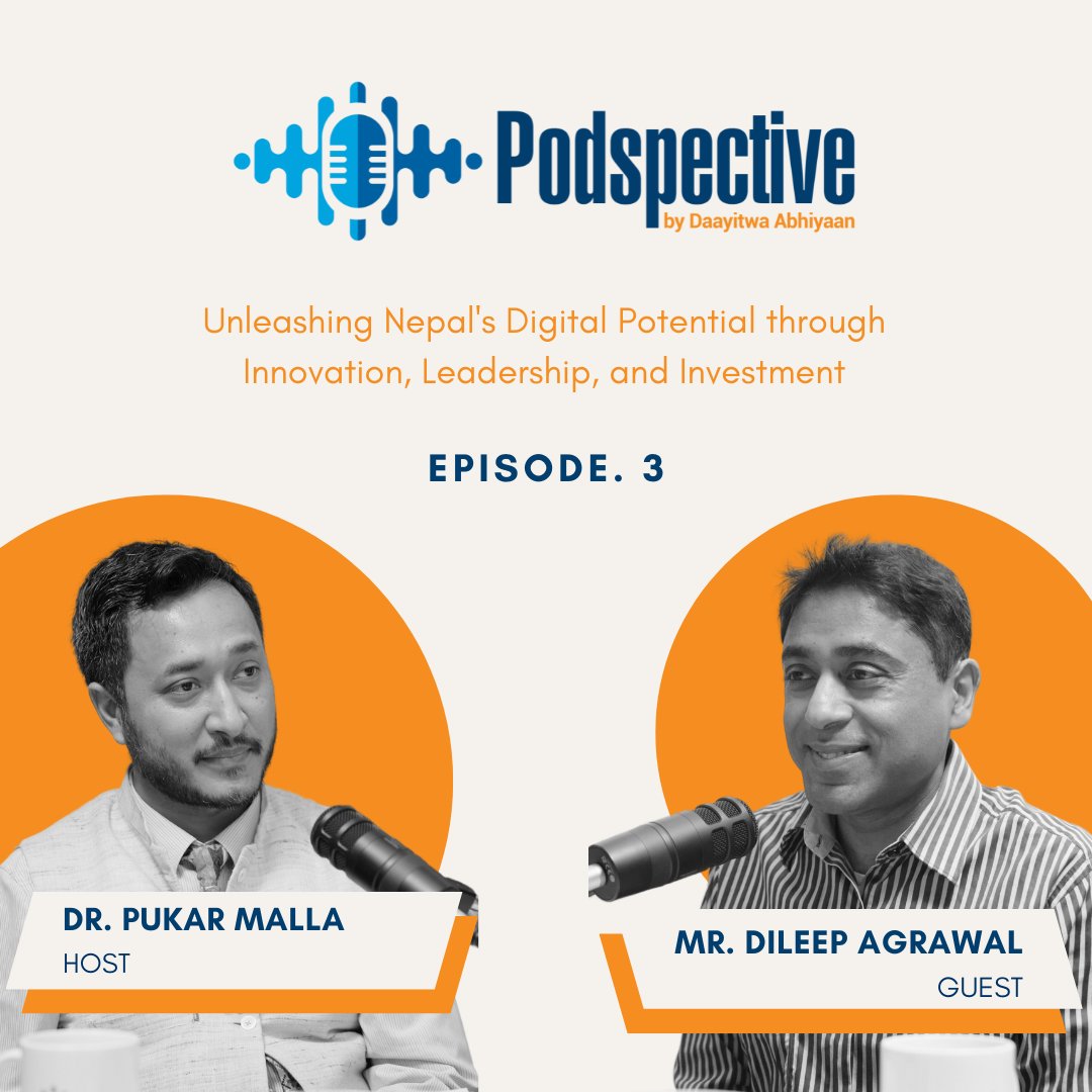 NepalLeadership's tweet photo. In this episode, Dileep Agrawal talks to Dr. Pukar Malla about the impact WorldLink hopes to achieve in terms of inclusive growth and economic development through the capital provided by British International Investment and Dolma Impact Fund as well as his vision for Nepal. https://t.co/s7cBsCDmf5
