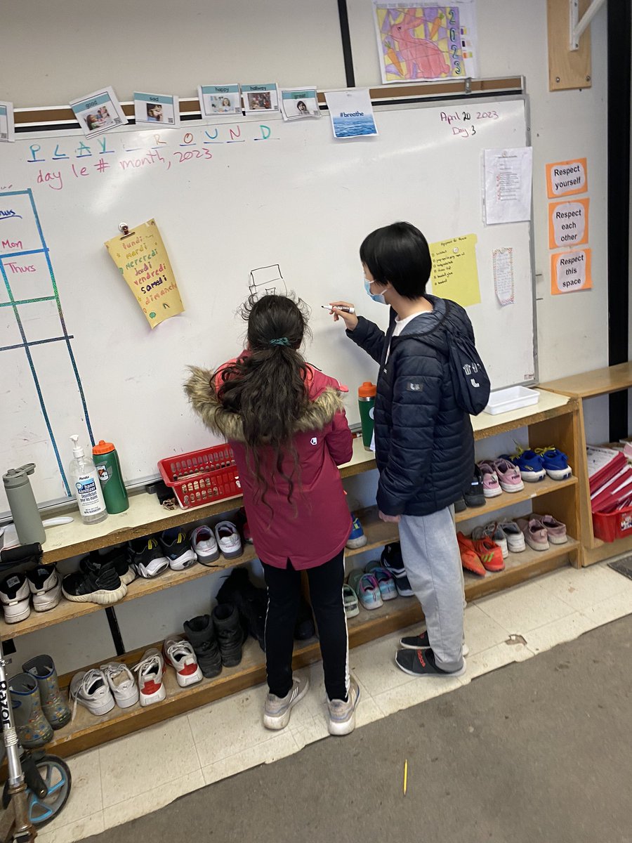 iamnoadaniel's tweet photo. Our Gr 7/8 Building Buddies gave my 4/5 class some feedback on their Cone of Silence prototypes before starting their own for the #SDG project creating solutions for geographic regions prone to natural disasters. #yrdsbSTEM #BuildingBuddies #collaboration #STEAM @_HendersonHawks https://t.co/PxS3rkpXaR