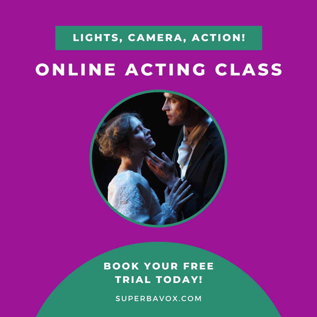 SuperbaVox's tweet photo. From monologues to scene work, our acting class will help you reach your full potential.

Book your Free Trial today:
https://t.co/HanX31Q3ED

#musiclessons #onlinelessons #onlinemusiclessons #onlinemusicschool #preschoolmusic #voice #guitar #piano #ukulele #acting #singing https://t.co/YjaDERrZLM