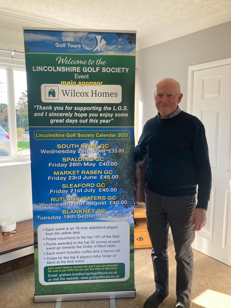 Looking forward to the first event next Wednesday at South  Kyme Golf Club. These events are ‘Open’ to all golfers and if you are interested call me on 07850452189 or email Graham.bradley@gmbgolftours.co.uk