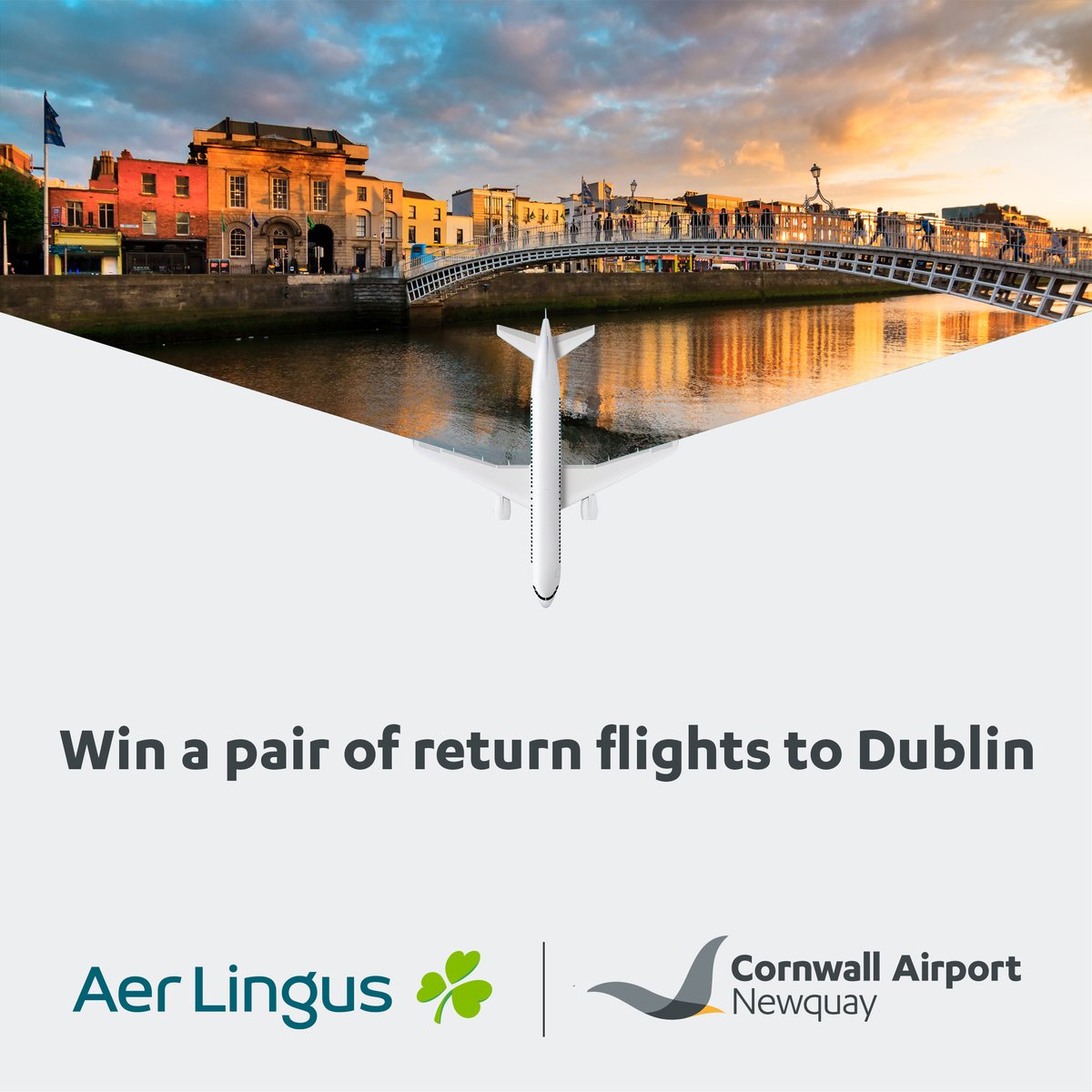 Newquay_Airport's tweet photo. Enter our survey here https://t.co/pkQwMA2Wrp for a chance to win free flights to Dublin! #CustomerSurvey #Improvements #HelpUsGetBetter https://t.co/wq2r3Mhc5b