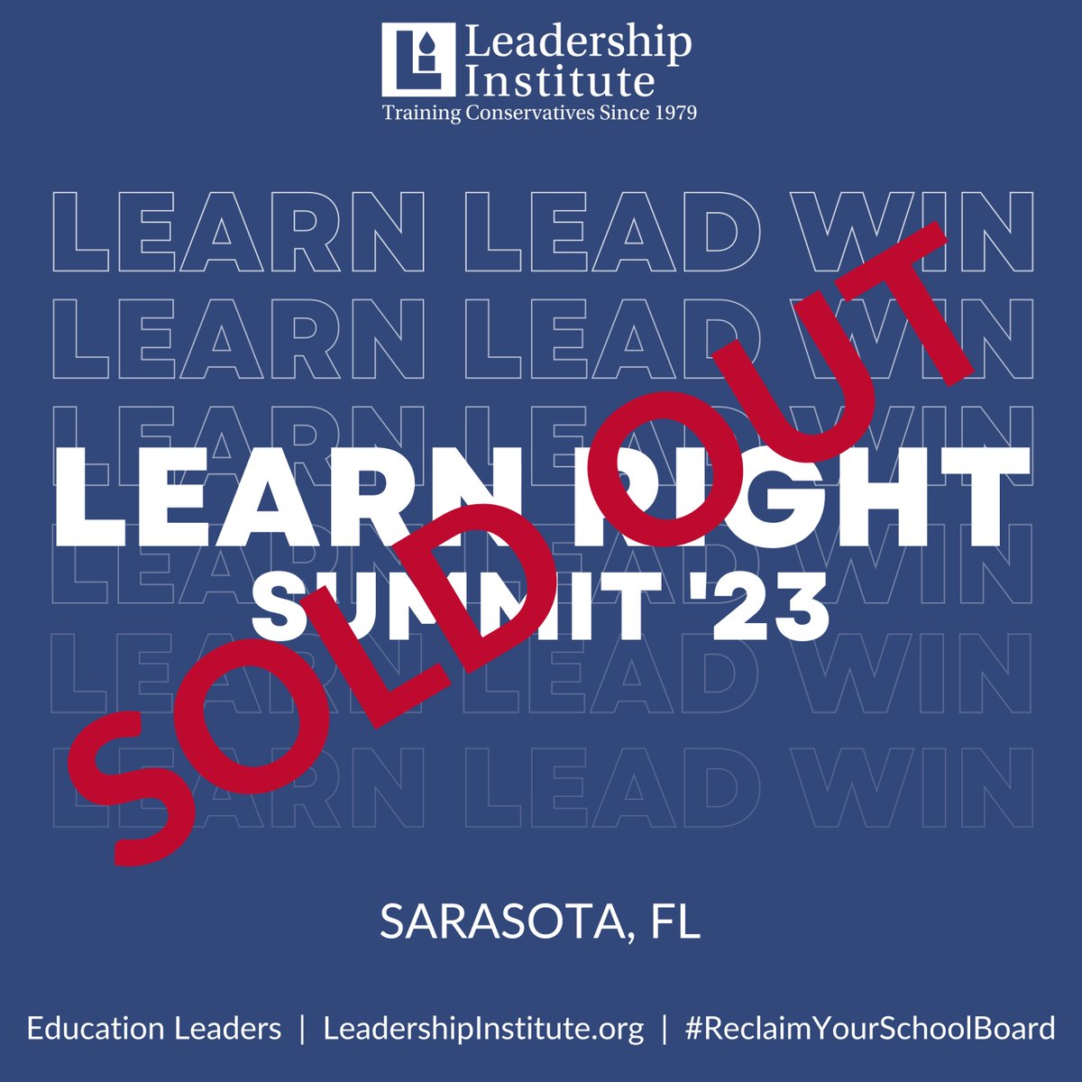 We are proud to announce our Learn Right: Education Leaders Summit is SOLD OUT! Over 300 attendees are going to #LearnRight this weekend!
