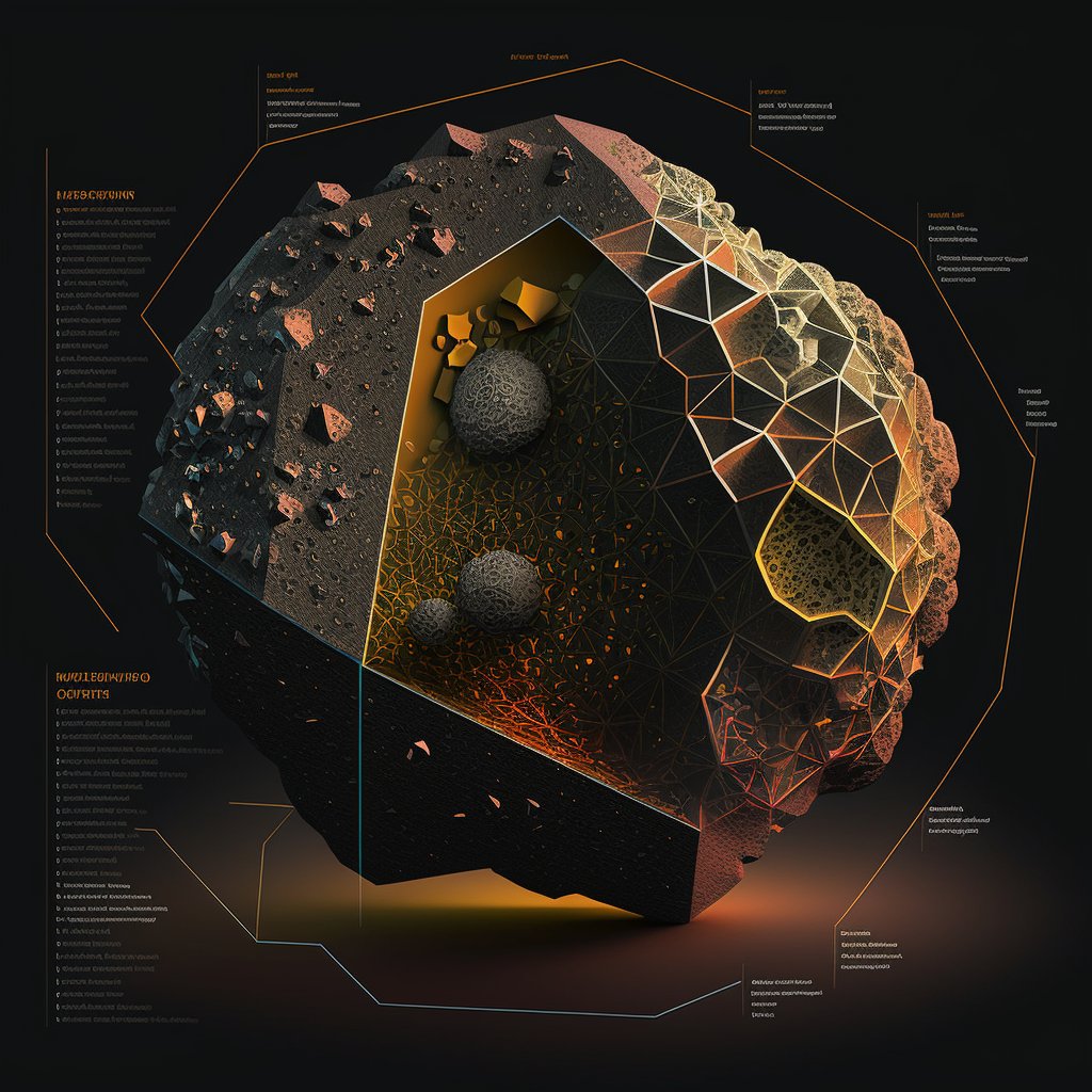 zasdak's tweet photo. Our epic engineered meteorite is about to hit the sweet spot, where we'll give it a lil' nudge and change its course. Cosmic curveball, anyone? It fuses Widmanstätten patterns, chondrules, rare minerals & has cleavage sites for easy atmospheric entry. #DEFUME https://t.co/IQPK1FG4vZ