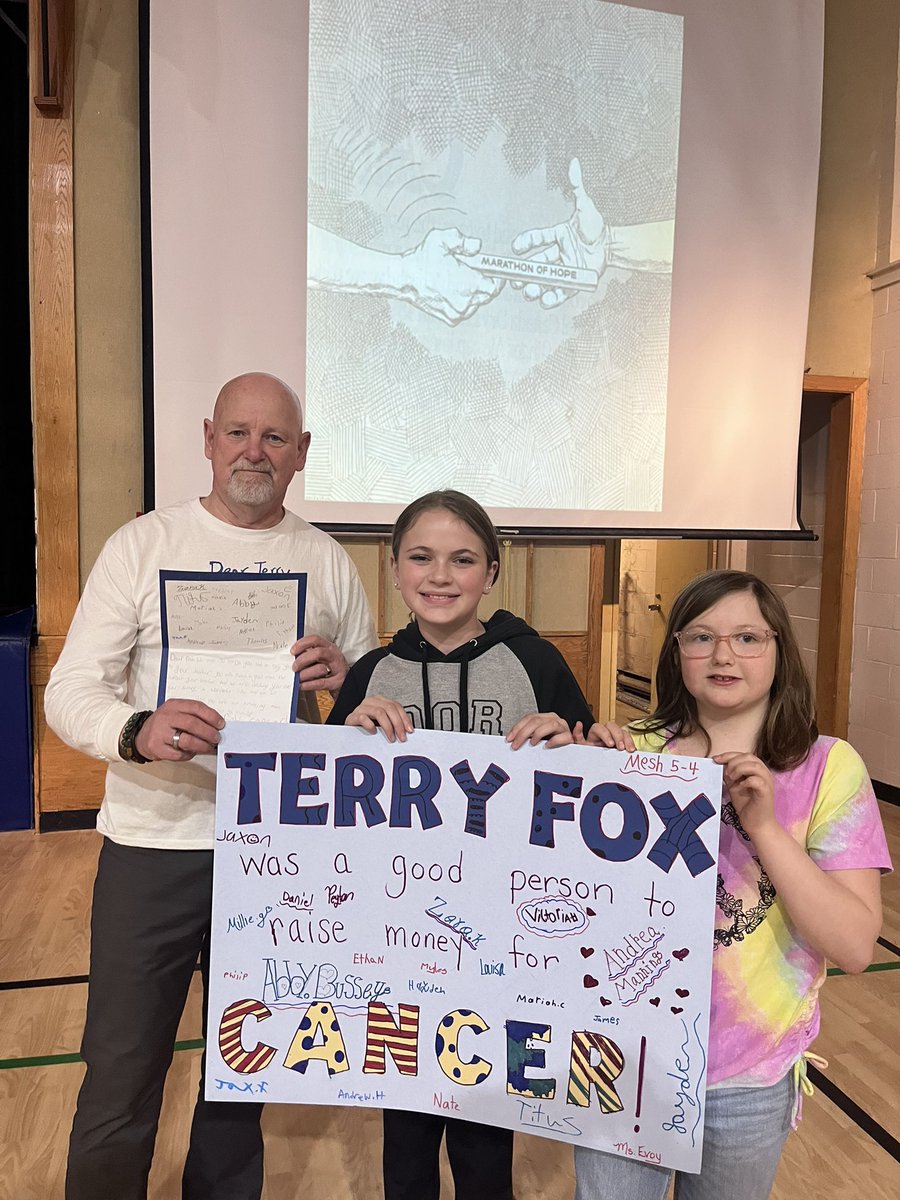 It was a privilege to have Terry Fox’s brother, Fred, honour Terry’s legacy by sharing stories with us today. Terry was a man who did extraordinary things, and we will continue to remember and respect him and all that he has accomplished. <a href="/NLESDCA/">NLESD</a> <a href="/TerryFoxCanada/">Terry Fox Foundation</a>