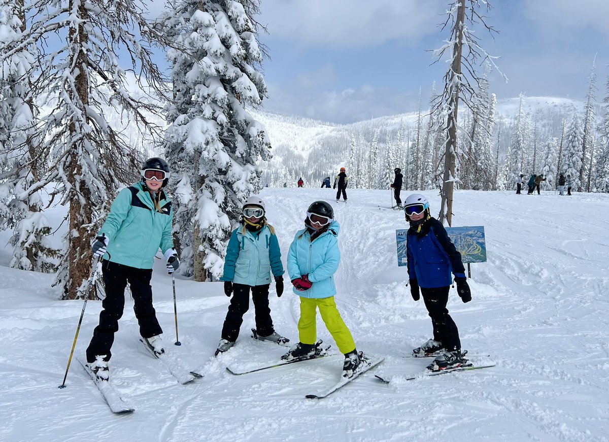 ohough's tweet photo. TBT to a few weeks ago @WolfCreekSki2 Loved seeing all these kids learn to ski! We had So.Much. Snow! https://t.co/kFuSioaevm