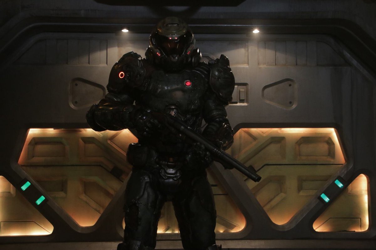 Tenacious_Diaz's tweet photo. FB reminded me of these today: BTS of the Doom 2016 Live Action Trailer https://t.co/FqHfWraaF8