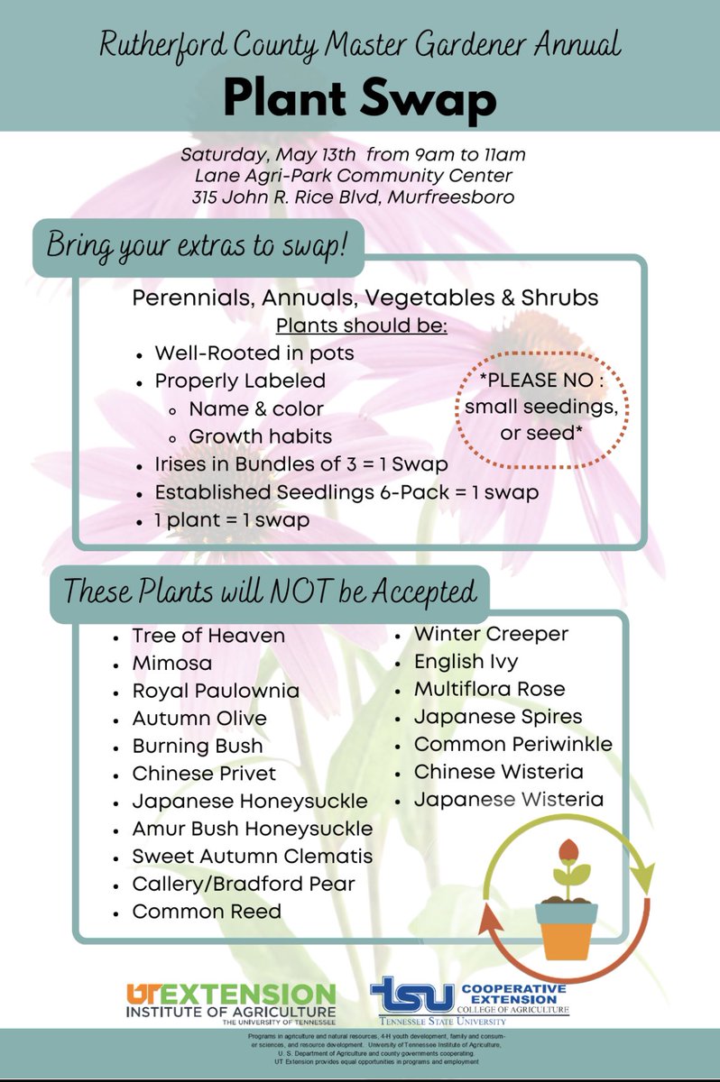 Get your plants ready Murfreesboro TN!