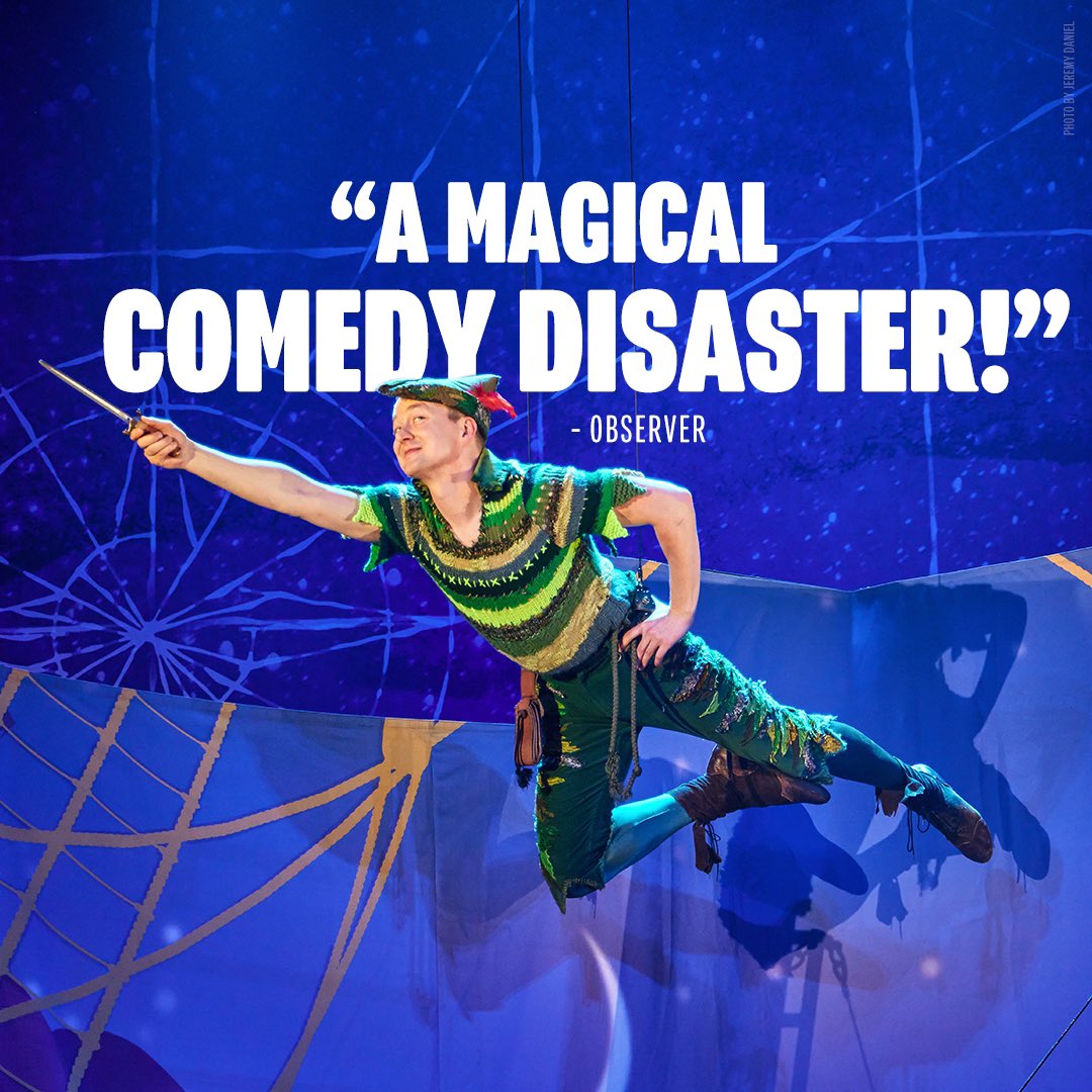 With faith and trust and fairy dust, and the world of make believe🧚‍♀️ #PeterPanGoesWrong