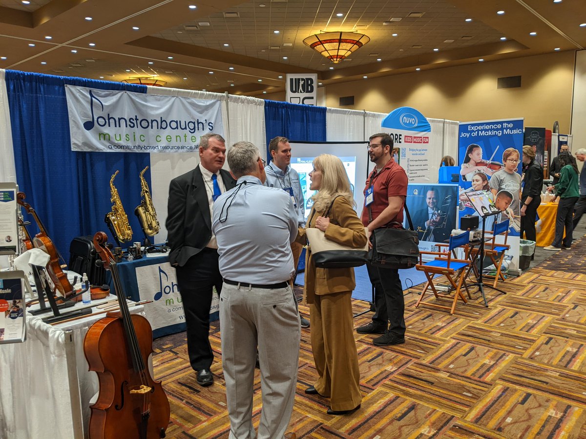 Johnstonbaughs's tweet photo. We are grateful to be a sponsor at the PMEA All-State Festival.  Visit us at booth 504 to try some of our finest professional instruments and accessories! https://t.co/4vOnZJyzA4