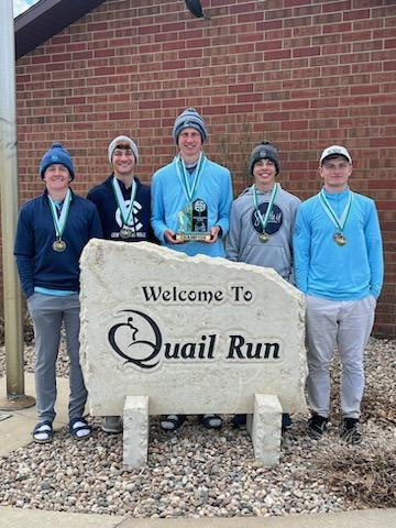 GolfCrusader's tweet photo. 2023 Scotus Invite Champs!  Place all 4 in top 15!
Weather was brutal for all the players today but I am proud of these guys for grinding it out!  
Fox-4th
Stegman-5th
Messere-11
Alberts-15
Still have more to prove! https://t.co/U1FobRzrzk