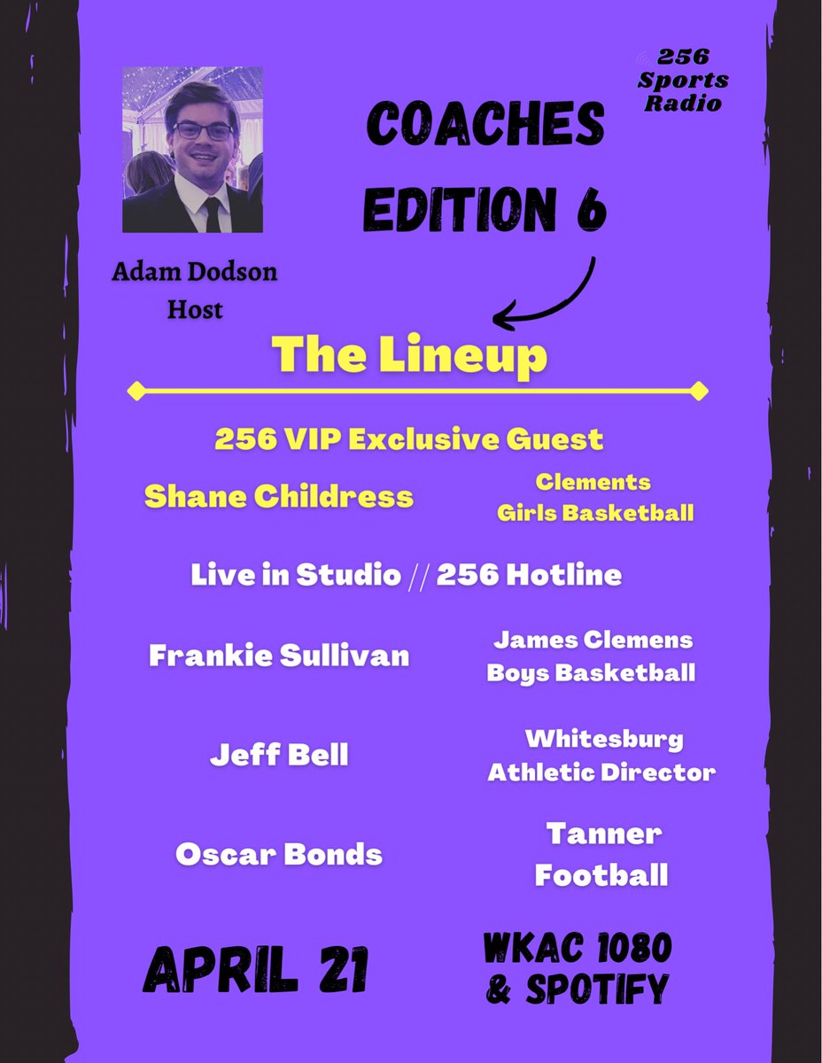 Coaches Edition 6 comes out tomorrow ❗️