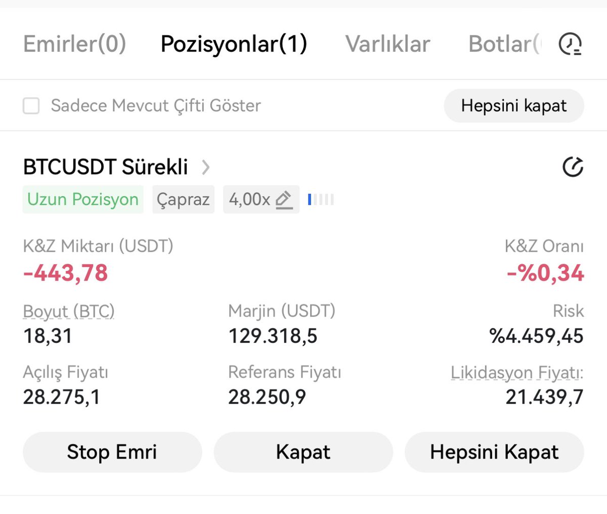 Selcoin's tweet photo. Bitcoin taze long açık. 
Bayram desteği attım bitcoin’e. Yarım elma gönül alma:) 
Küçük bir stop koyar yatarım. Gece poz takip etmem. https://t.co/3GYOPrNyWw