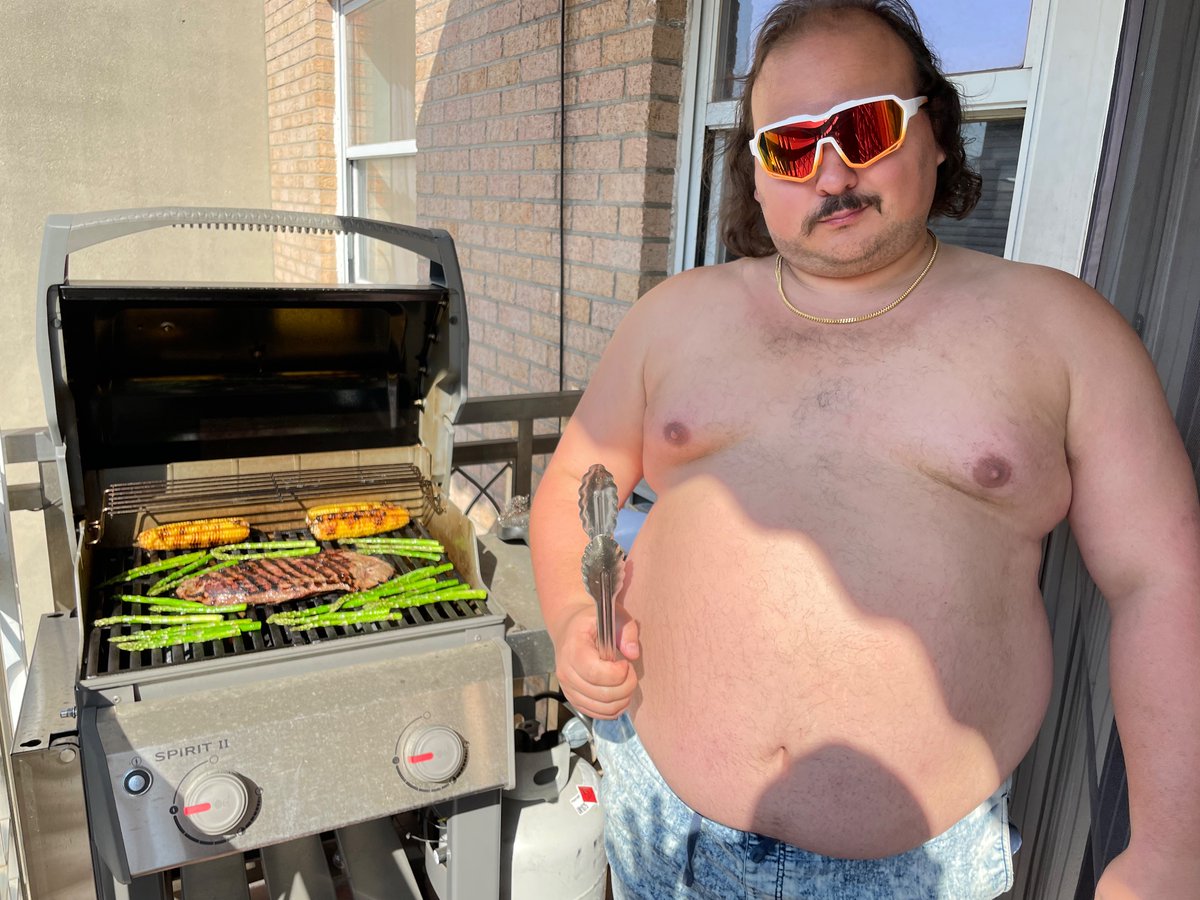 stavvybaby's tweet photo. First grill of the season, felt good to get back out there https://t.co/5luzw3QOQW