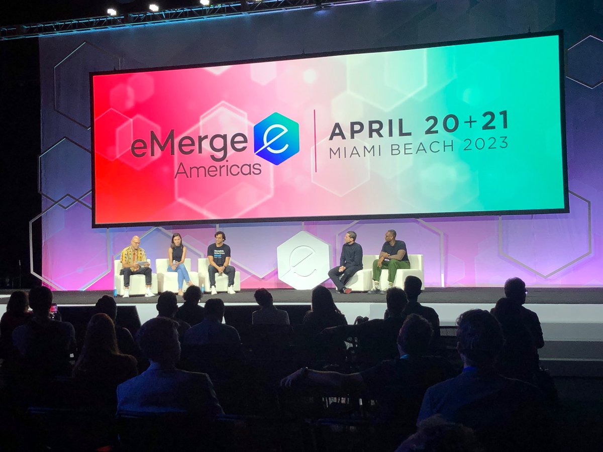 flix_trans's tweet photo. A few shots and videos at @eMergeAmericas. Sofia and Manuel are welcoming guests, attending talks, and learning about the latest trends in technology. What else would you like to see from this amazing event? #emergeamericas #xl8 #l10n #MiamiBeach #FlixEvents #WeAreFlix #FlixTeam https://t.co/Yd5VPxScEL
