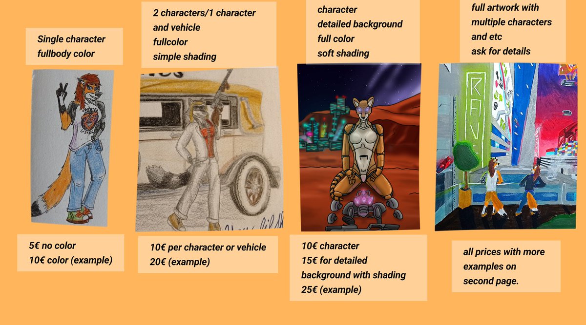 Allplay_yea's tweet photo. Commissions open!
[Paypal only]
If you are intrested or have any questions feel free to ask me
@Allplay_yea 
#furryartist #furryart https://t.co/wELT5jIZfy