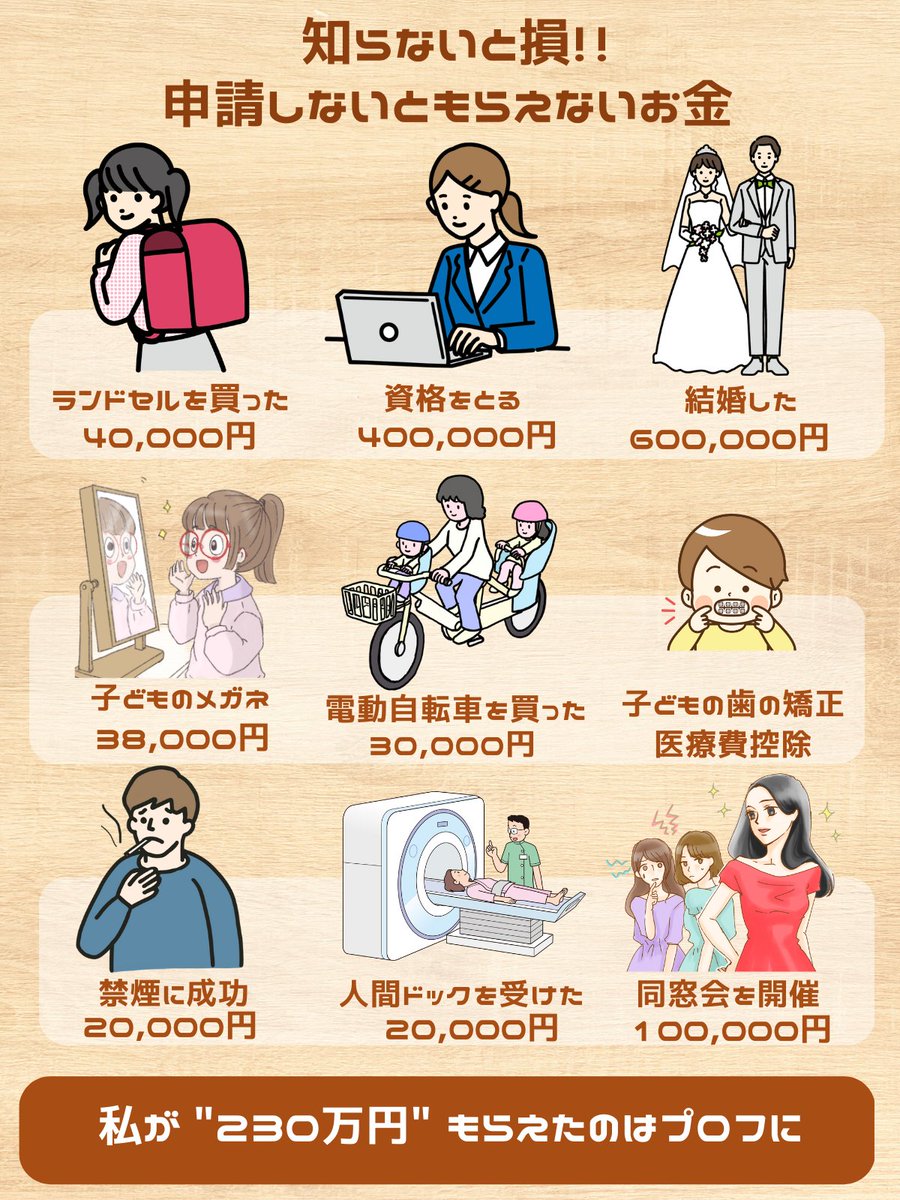 teppei_free's tweet photo. 断言するけど ” 申請しないともらえないお金 ” を知らないと本当に損です。国は払うお金は、何度でも教えてくれるけど、もらえるお金は一度も教えてくれない。「 欲しけりゃ自分で調べてね 」というスタンスです。自治体によって違うし、条件もあるけど、知らないと絶対にもらえないお金は図解です https://t.co/NGQkKmCp0q