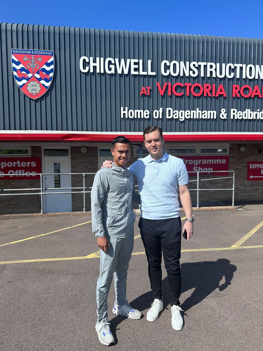 Team_LegacyUK's tweet photo. ✍️ Congratulations to client @Alfieeterry who’s signed for Dagenham &amp; Redbridge 🤝 https://t.co/EtJRSwGVgO