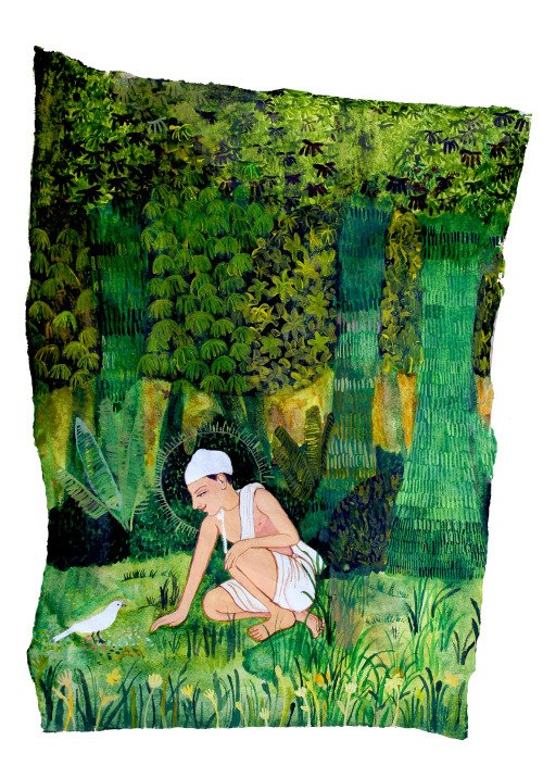 ਖਲਕ ਖਾਲਕ ਕੀ ਜਾਨ ਕੈ ਖਲਕ ਦੁਖਾਵਹਿ ਨਾਹਿ । 
In understanding the creation as the Creator's form do not pain the creation. 

ਖਲਕ ਦੁਖਹਿ ਨੰਦ ਲਾਲ ਜੀ, ਖਾਲਕ ਕੋਪਹਿ ਤਾਂਹਿ । 
Oh Nand Lal those who pain the creation, the Creator will be furious with them.

Tankhanama, Bhai Nand Lal