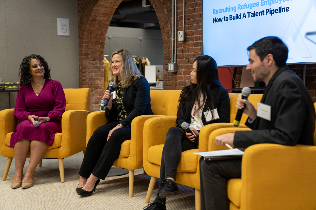 A huge thank you to all of the <a href="/TentOrg/">Tent Partnership for Refugees</a> member companies &amp; partners who joined us for our U.S. Workshop in New York City to learn more about how companies can accelerate their refugee hiring efforts!

It was incredible to gather our U.S. business network and implementing partners