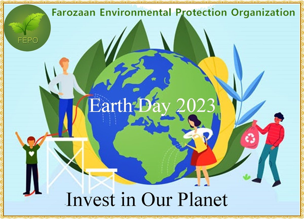 fepo_pk's tweet photo. #EarthDay2023 22nd April 2023 For a green, prosperous, and equitable future to become a reality, businesses, governments, and civil society must take action against the climate crisis. Let's invest in our planet together. https://t.co/dTzEzucKUL