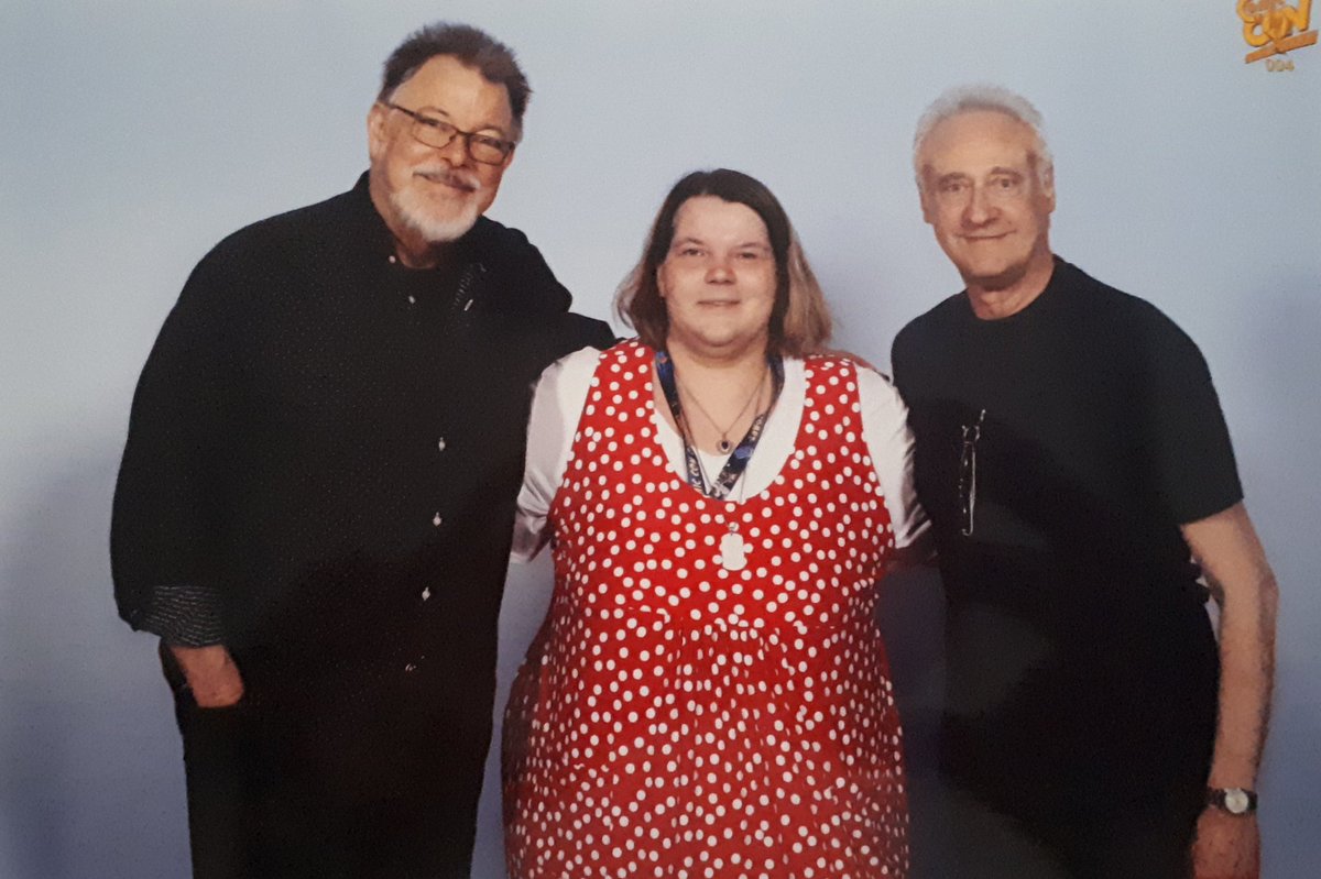 SabineZens's tweet photo. @DestTrek I met Jonathan and Brent in 2019 in Stuttgart at the ComicCon. They are such lovely persons. https://t.co/3DUldhc6Eb