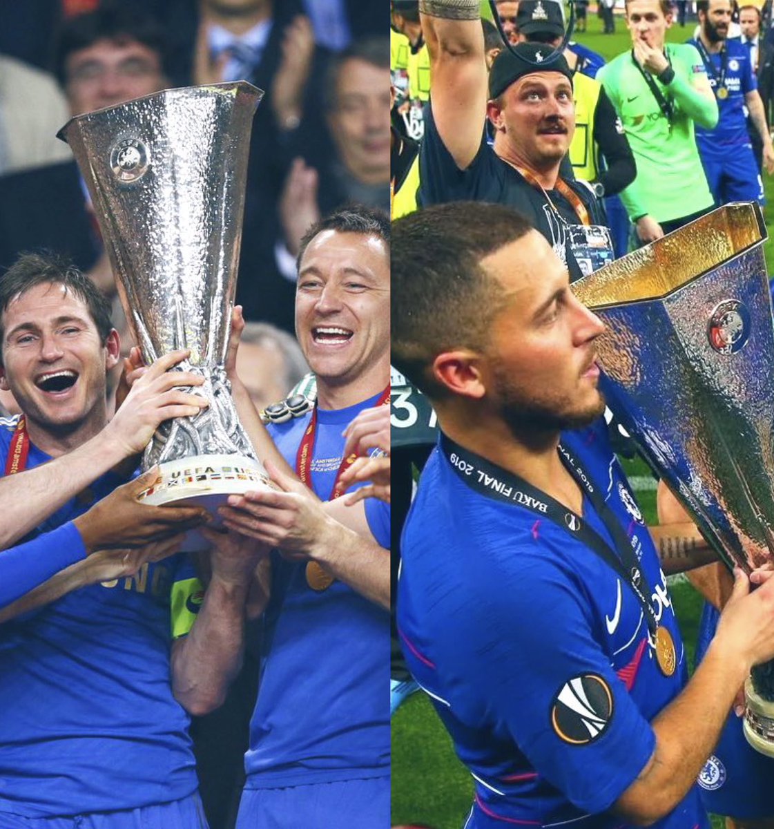 LDNFootbalI's tweet photo. Chelsea Football Club have entered the Europa League twice… and won it twice. ✅ https://t.co/TypsVyZ79z