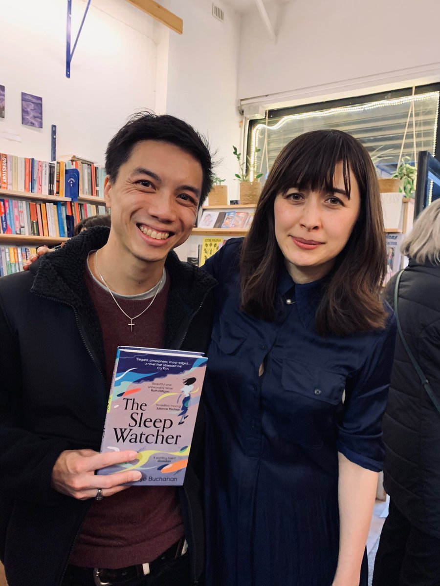 justinywlau's tweet photo. What fun to celebrate the book launch of @RowanHLB’s third novel, The Sleep Watcher, with @Naomified at the wonderful @BurleyFisher! 🙌

Thank you Rowan for being such an inspiration! ☺️ (P.S. The cake was great too! 🍰) https://t.co/8sPAabmBTz