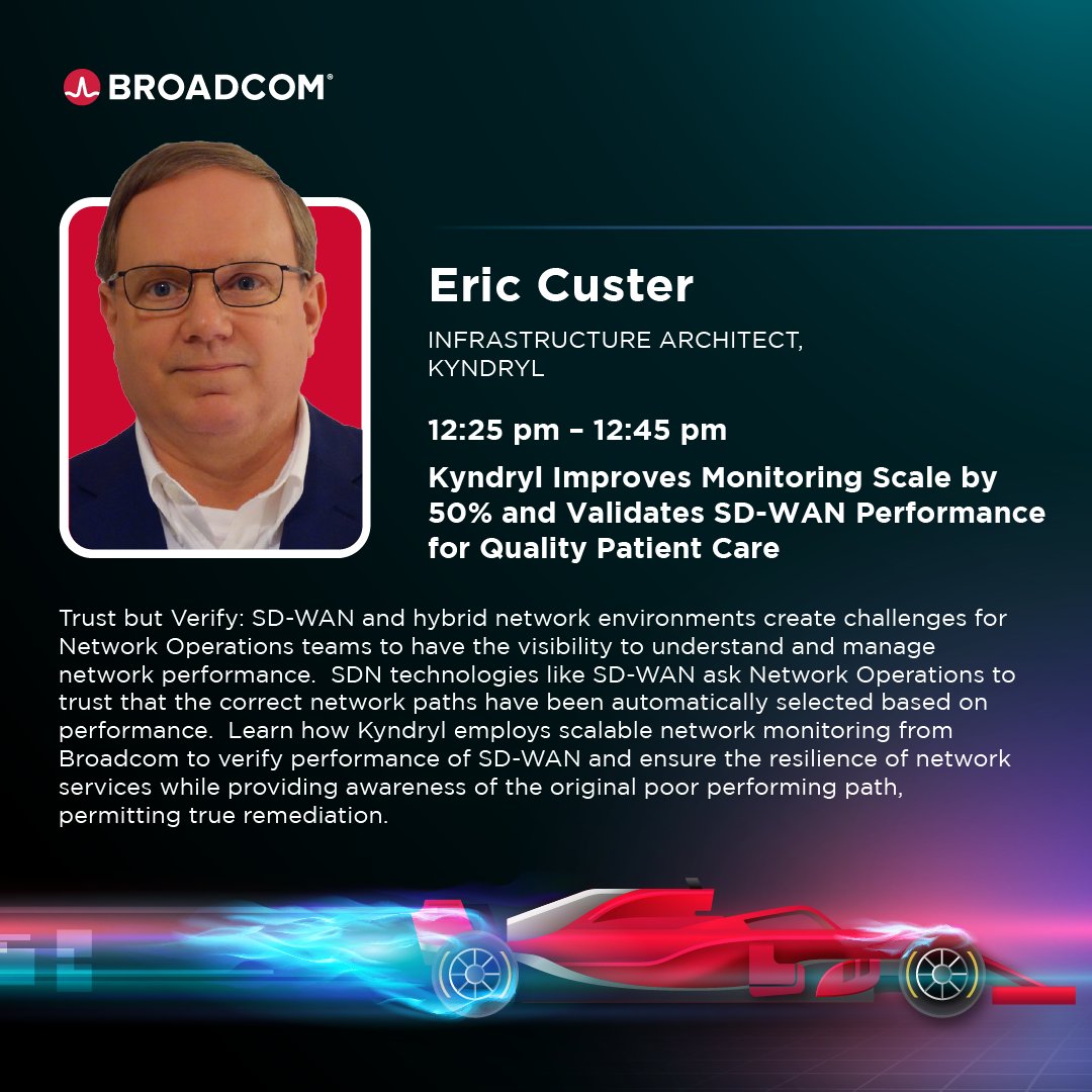 AppNeta's tweet image. Join us at the 2023 #NetOpsSummit and discover how @Kyndryl achieved success in #NetworkMonitoring with #NetOps by @Broadcom. 💻 

Don&apos;t miss out on this opportunity to optimize your operations. 

Register now for the 5/3 event: bit.ly/3neKTam
