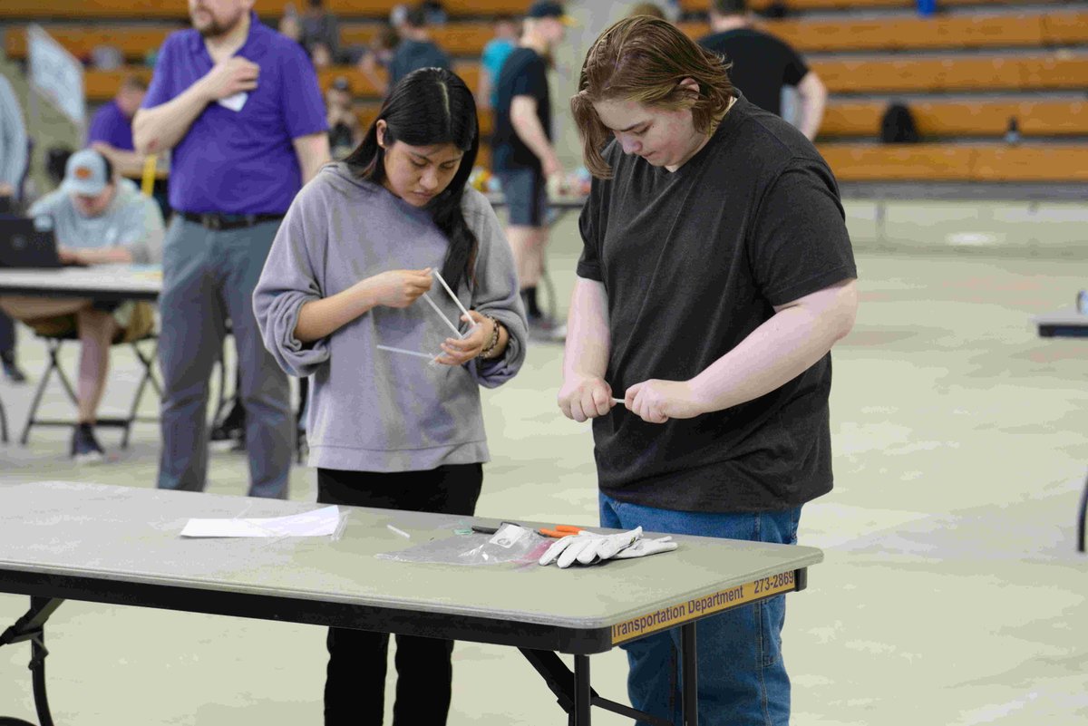 DavSchools's tweet photo. Students from Davenport Central competed in the State Physics Competition at UNI last week! Centrals top finish was the toothpick bridge building! The team included, Ethan Mammen and Cody Lorentzen, who finished in 6th place out of 41 entries! Way to go! 👏

#growingexcellenc ... https://t.co/d3eJB313w2