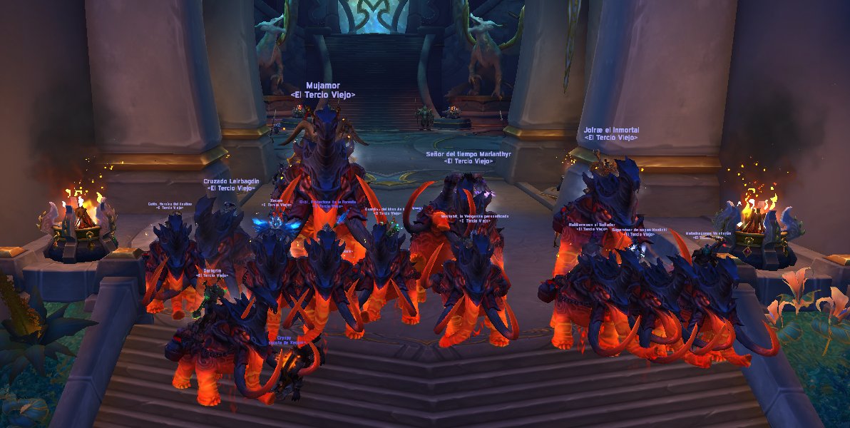 TercioViejo_Wow's tweet image. Noche de logretes!! Y monturita 🦣!!! #worldofwarcraft #dunmodr #Dragonflight #Eltercioviejo