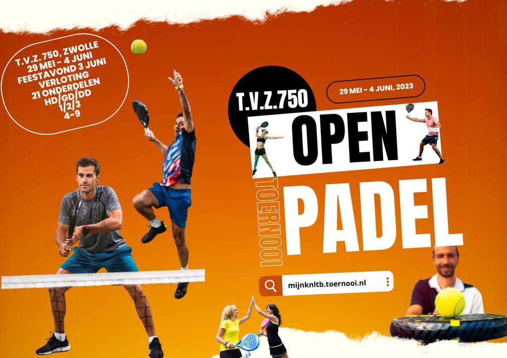 Nu al zin om na de competitie door te gaan? Schrijf je in voor ons TVZ Padel toernooi! Nu net geopend!! 🎾 

Link in bio 📩