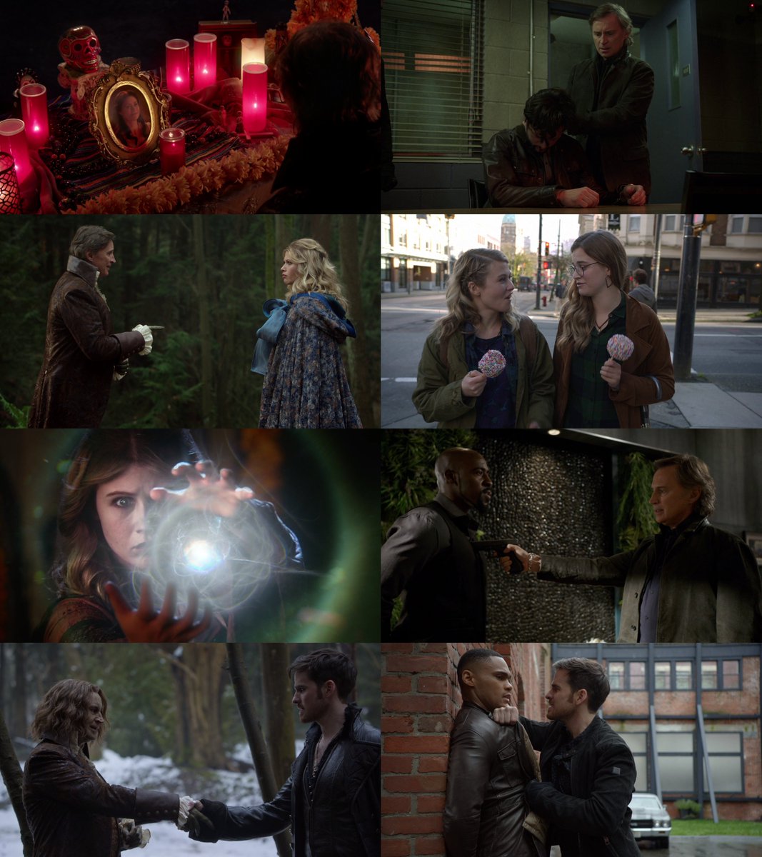 Today marks the 5th anniversary of the #OnceUponATime episode "The Guardian", written by David H. Goodman &amp; Brigitte Hales and directed by Geofrey Hildrew.
Weaver discovers the Dark One Dagger has been taken and sets out to get it back. In flashbacks, Rumple, pays Alice a visit.