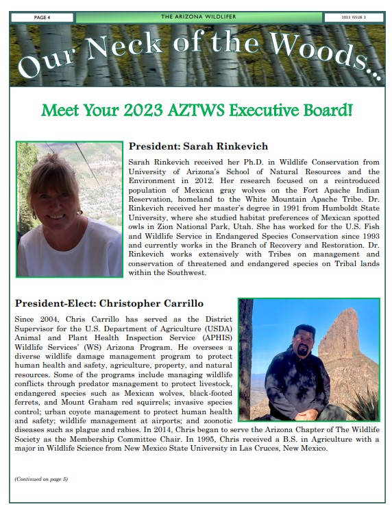 AZ Wildlife Society tweet media