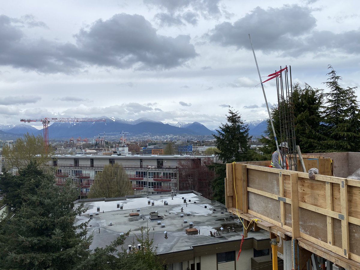 BrightsideHomes's tweet photo. Progress at The Aster in Mount Pleasant. Hard to believe how fast this new affordable rental housing is going up! #affordablehousing #vanhousing #nonprofit https://t.co/gyQz6NArpY