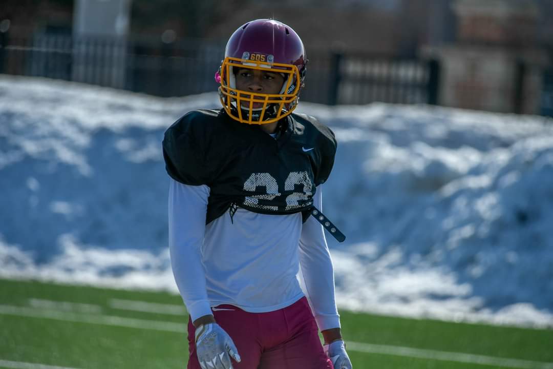 Talk about someone who plays with a high motor, <a href="/PrenticeW35/">Prentice Wheatley</a> is your guy. The MN native has grown a ton in his first year as a Wolf both on and off the field. Excited to see him reach new heights. #Nodice