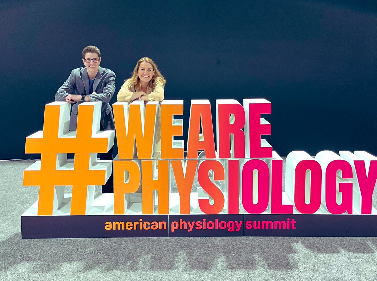 Happily reinvigorating my brain with an inspiring dose of mechanistic physiology @APSPhysiology #APS2023 alongside our fearless TMMD leader @ncharkoudian @USARIEM #WeArePhysiology