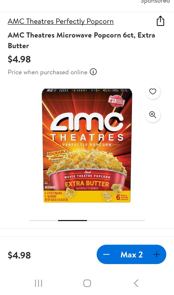 TW33HumV on Twitter "AMC For those looking for AMCPerfectlyPopcorn 6