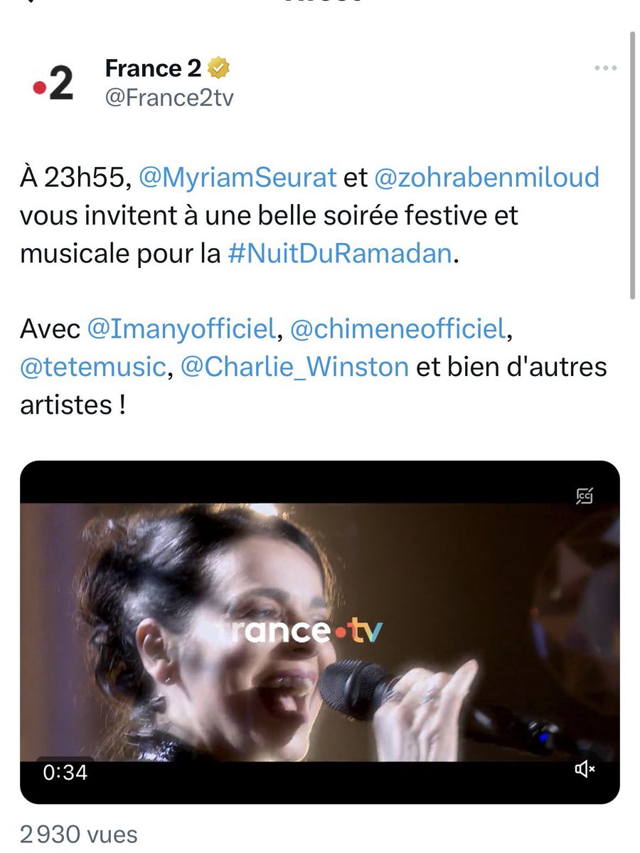 JeanMessiha's tweet photo. Y a un truc que je pige pas.

Quand une chaîne privée (@CNEWS) diffuse une émission chrétienne dans un pays aux racines du même nom, les médias gaucho-« progressistes » appellent ça du « catéchisme identitaire ».

Bien.

En ce cas, pourquoi les mêmes ne nous disent-ils pas que quand une chaîne du service public (@France2tv), payée par l’impôt des Français, diffuse une émission en l’honneur de la nuit du Ramadan, elle verse dans un catéchisme identitaire islamique ?

#Bolloré
#AidElFitr 
#Ramadan
#NuitDuRamadan