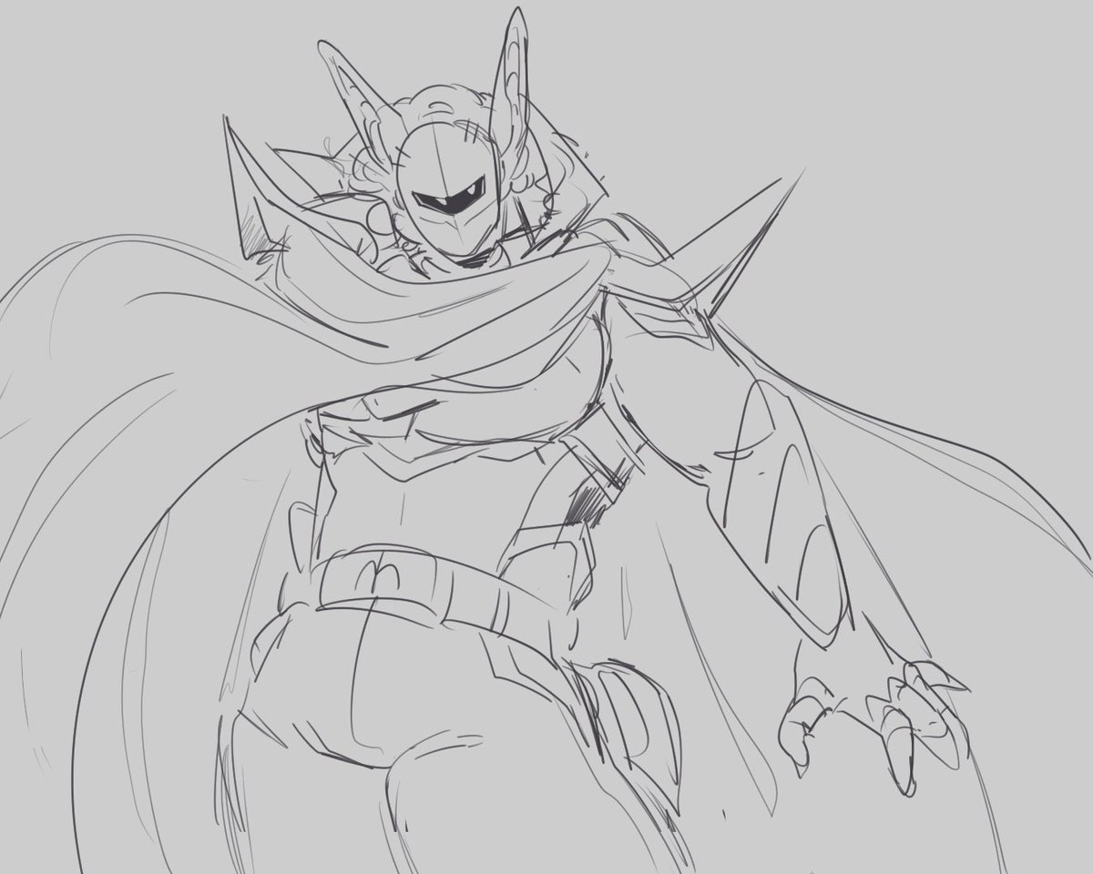 Skye_art's tweet photo. A old Meta Knight gijinka sketch that I really like still #kirby #kirbygijinka #metaknight https://t.co/BojZBxHREV