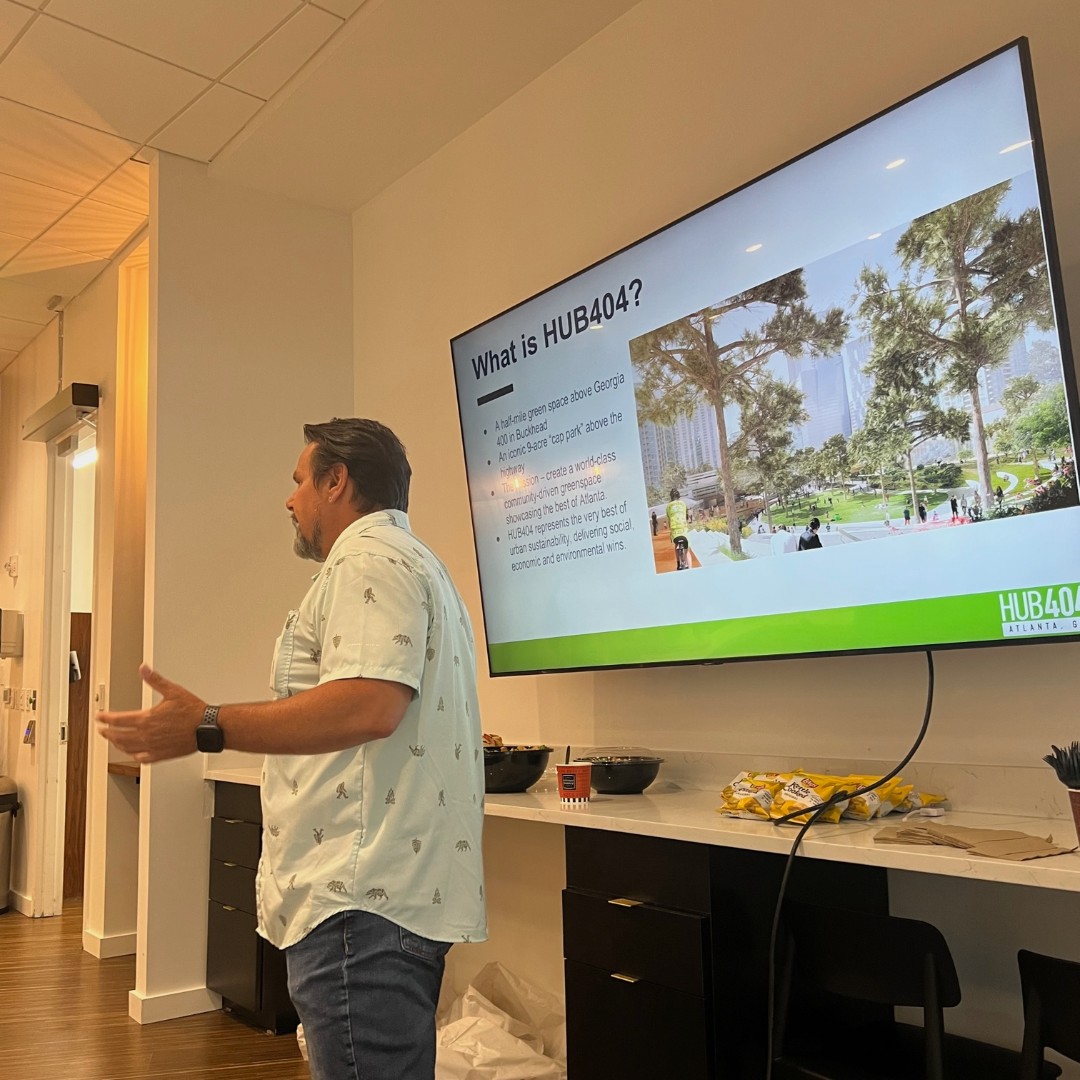 Hub404_Atlanta's tweet photo. A huge thank you to those that attended the HUB404's lunch and learn session today! We're excited to keep you updated on our progress so be sure to stay tuned for details on our next session. Thanks again for your support and engagement! #HUB404 #LunchAndLearn https://t.co/Ggvd6tv90L