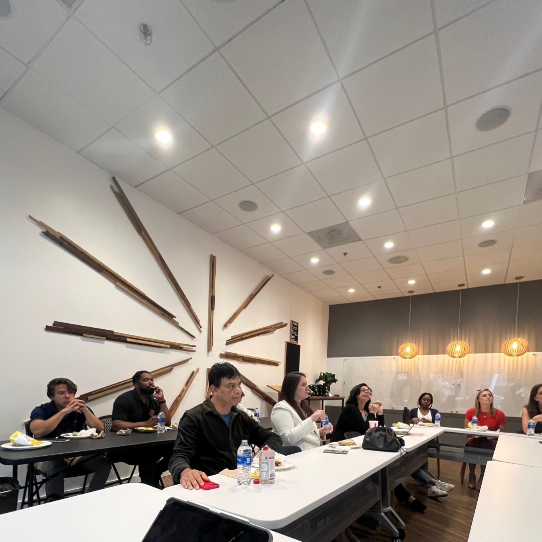 Hub404_Atlanta's tweet photo. A huge thank you to those that attended the HUB404's lunch and learn session today! We're excited to keep you updated on our progress so be sure to stay tuned for details on our next session. Thanks again for your support and engagement! #HUB404 #LunchAndLearn https://t.co/Ggvd6tv90L