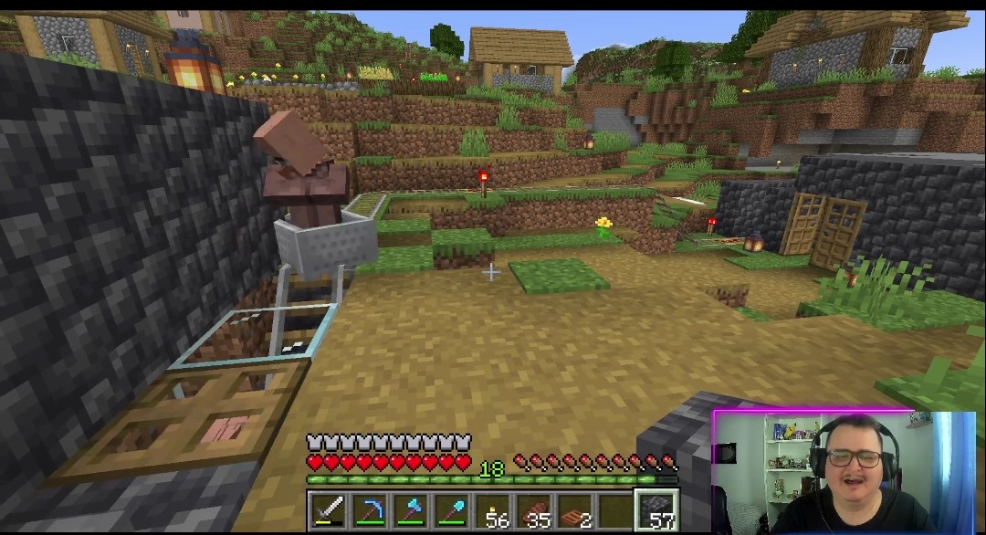 MonkeyDCloud_'s tweet photo. Después del éxito que obtuvimos creando la zona de Tradeos, nuestra siguiente construcción debía ser la Granja de Aldeanos🧑🌾. No os perdáis todos los pasos para crear esta Granja 🔎 https://t.co/MhZnX5SV4S #monkeydcloud #streamer #granja #aldeanos #minecraft https://t.co/UgoPIMp4x4