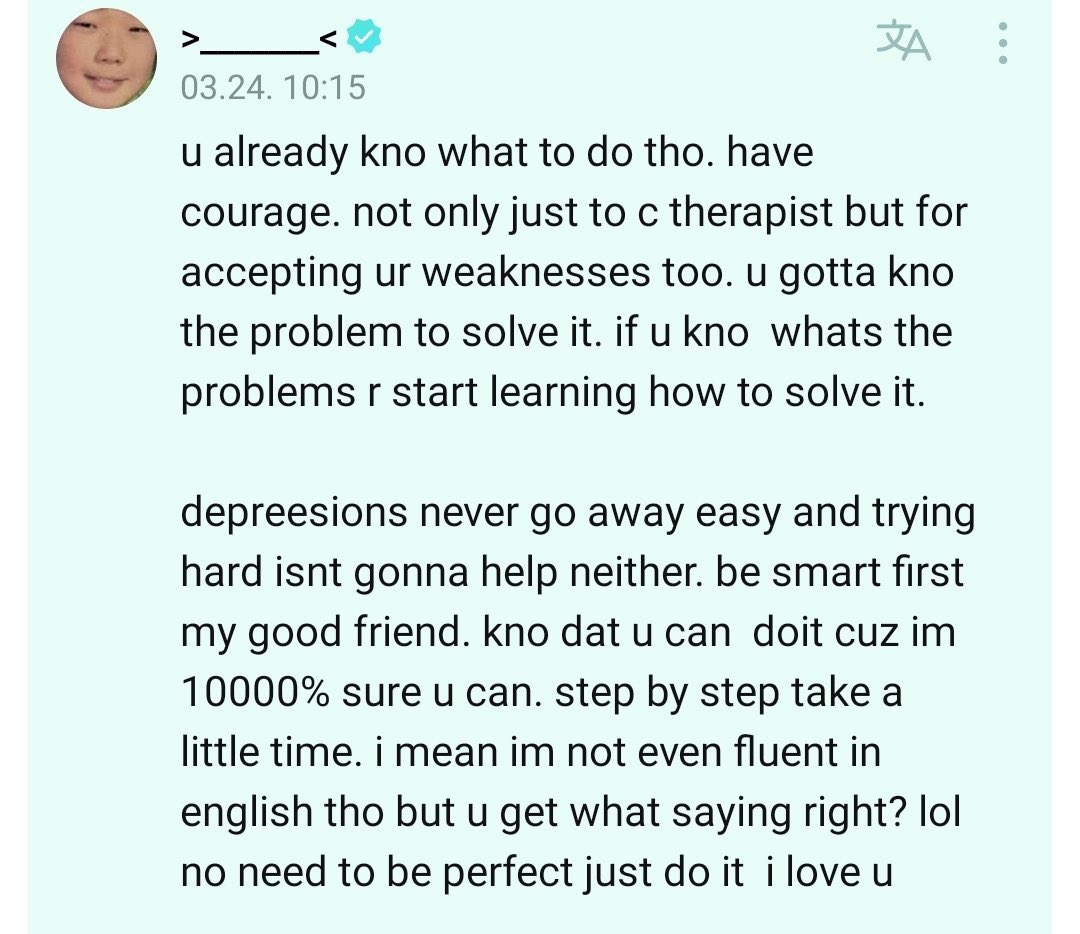 iknteez's tweet photo. i hope these bobby comfort words can slightly ease the burden of your heart ❤️‍🩹 https://t.co/3X72IAcpKb