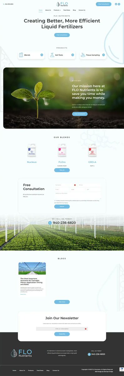 redspotdesign's tweet photo. 🎉🌱 Exciting news! We just launched a brand new website for FLO Nutrients! 🚀 Our team at Red Spot Design worked hard to create a fully custom WordPress web design with eCommerce functionality using the WooCommerce Shopping Cart Plugin. 🛒 https://t.co/hfO0cKuz1t https://t.co/f2n5JdYN9H