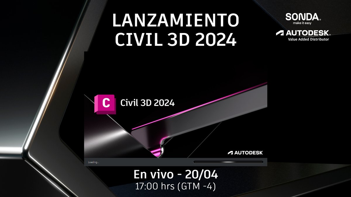 depuntoylinea's tweet photo. Comienza en minutos!
NOVEDADES CIVIL 3D 2024 e INFRAWORKS 2024!!
https://t.co/jme5rbR0rt
#CIVIL3D #Infraworks #BIM #Autodesk https://t.co/bwNy3brh1s