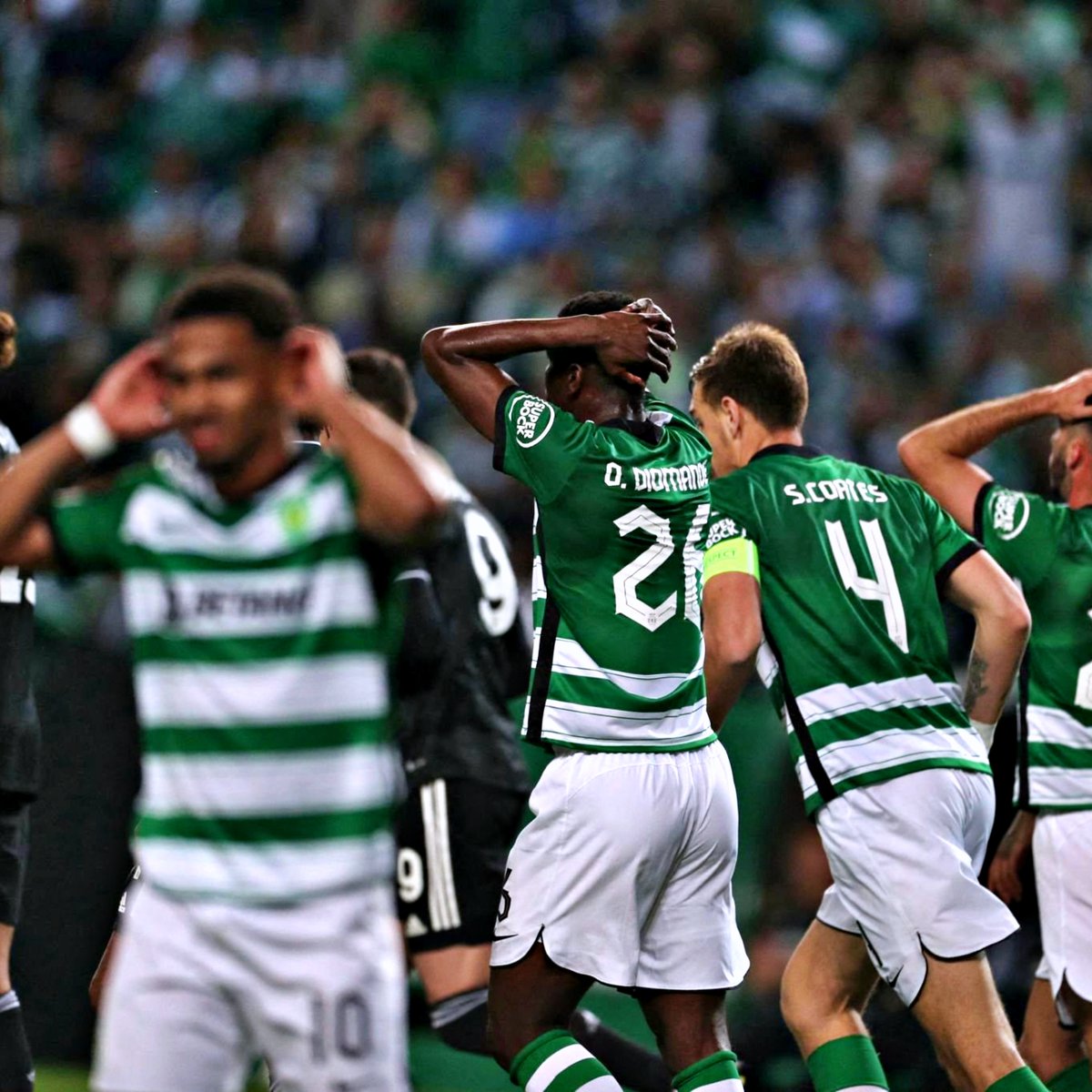 Acabou o sonho da Liga Europa do Sporting.