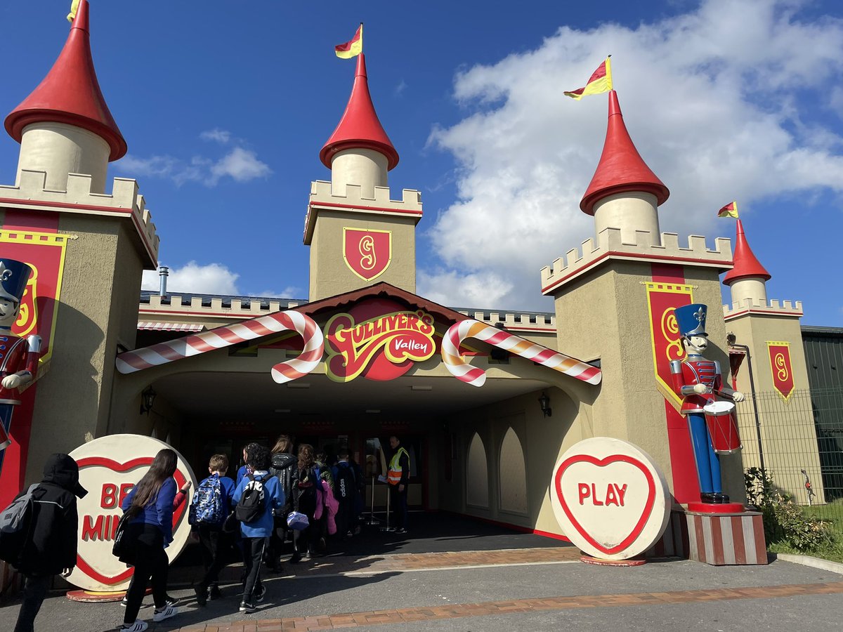 nikkibissett's tweet photo. What a fantastic opportunity for @WincoConcord Y5’s today - who learnt first hand about ‘Fairground ride design’ as part of their DT Curriculum- who doesn’t love @gulliversfun as your classroom for the day @BLT_CEO @brigantialearn1 #CharacterEducation #CreatingExcellenceTogether https://t.co/07xSq3hk01